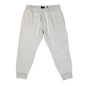 NWOT Vince Mens Jogger Sweatpants Grey Stretch Drawstrings